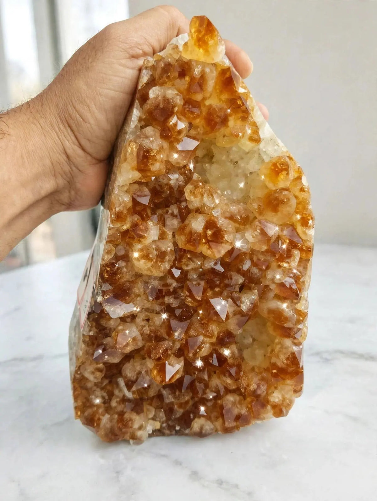 Natural Citrine Cluster Tower -Brazilian | Sun Point jewellers