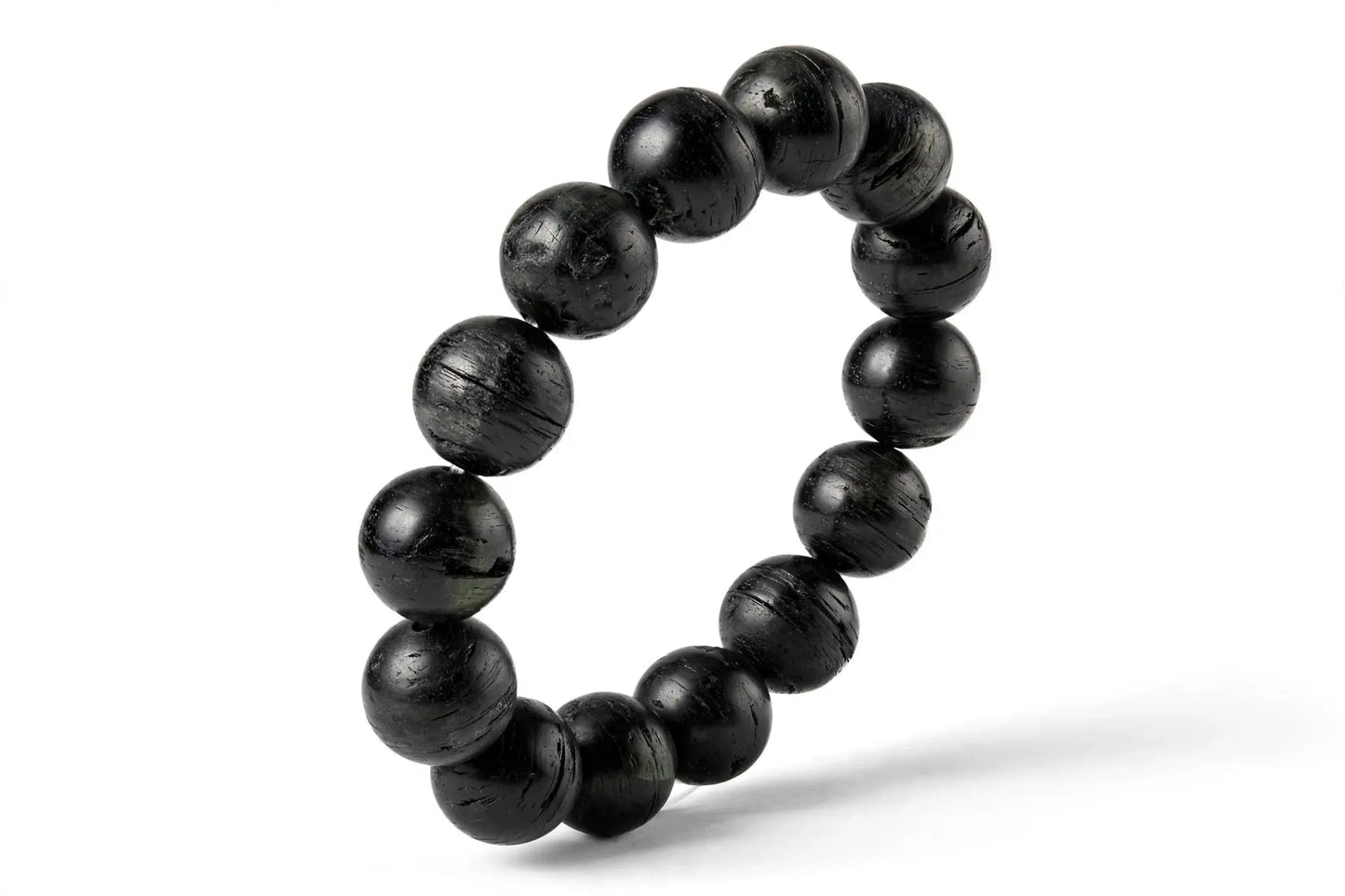 Black Tourmaline Bracelet 8mm & 10mm | Nazar Protection • Sun point jewellers