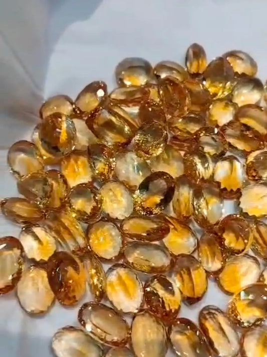 Original Citrine Stone - Natural Sunela ratan.Loose Gemstone -| Sun Point jewellers