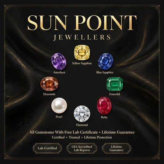 Certified Gemstones Guide: What It Means and Why Sun point jewellers