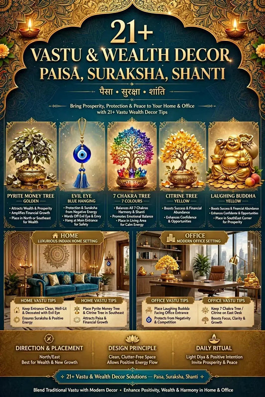 21+ Vastu & Wealth Decor for Home & Office | Pyrite Tree, Evil Eye, Buddha for Money & Nazar | Sun Point Kolkata Sun point jewellers