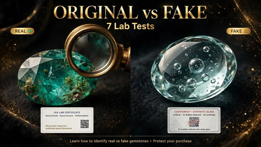 Original vs fake gemstone ki pehchan at Sun Point Jewellers Kolkata