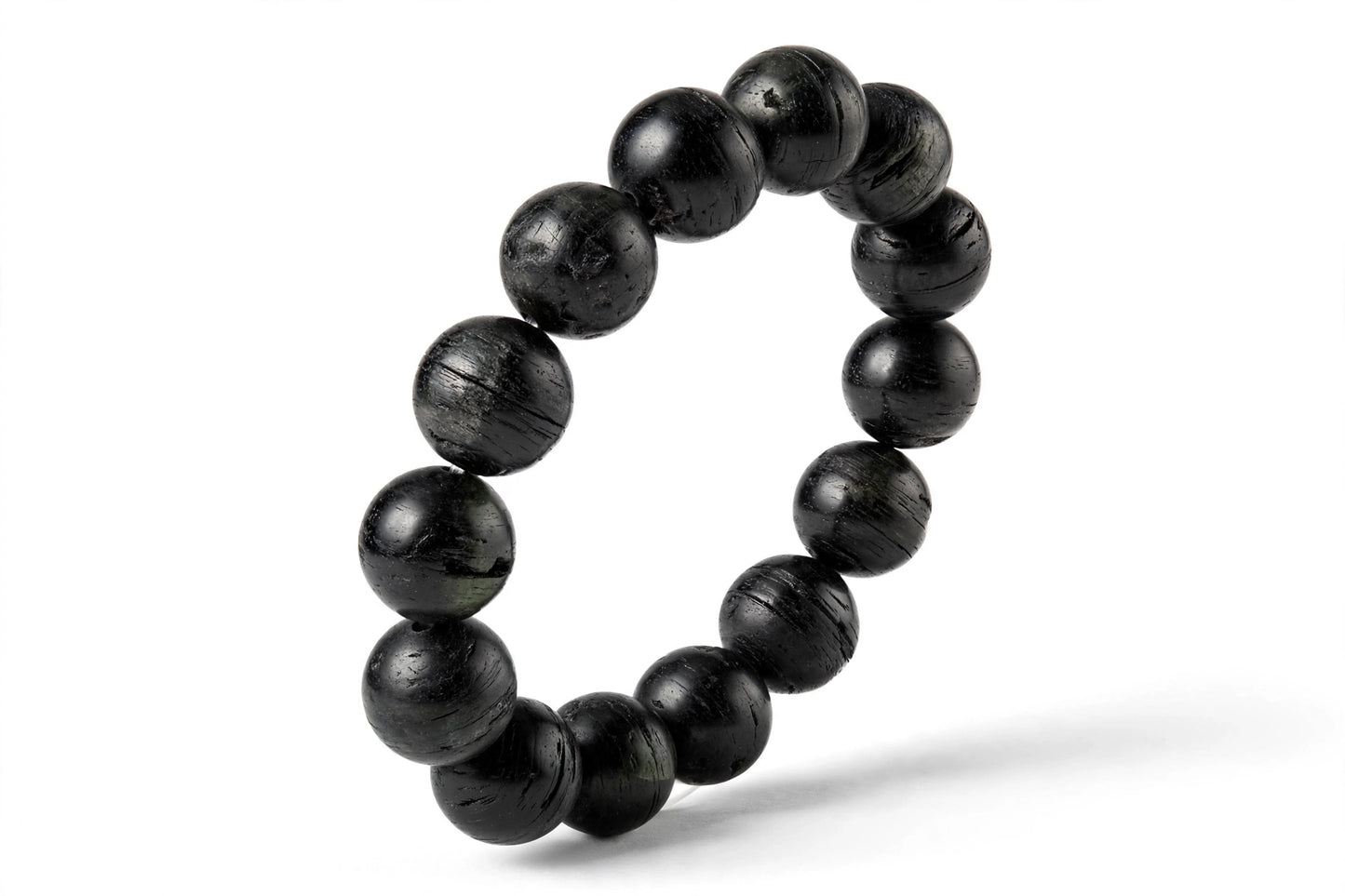 Original Black Tourmaline Bracelet 8mm & 10 mm - Nazar Protection Bracelet for Evil Eye & Negative Energy Removal - Lab Certified - Sun Point Jewellers Since 1980 Sun point jewellers