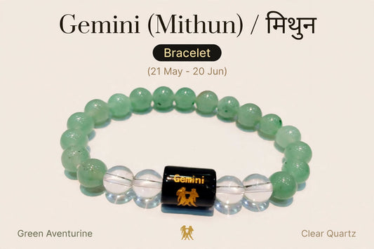 Zodiac crystal bracelet sun point jewellers 