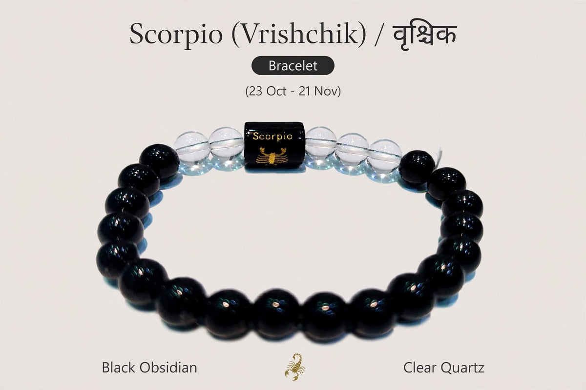 Zodiac crystal bracelet sun point jewellers 
