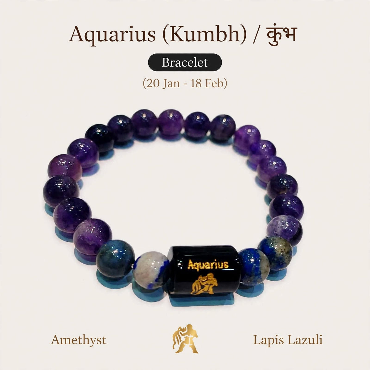 Zodiac crystal bracelet sun point jewellers 