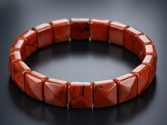 Natural Red Jasper Bracelet | Certified Healing Stone Bracelet | Sun Point Jewellers URL Sun point jewellers