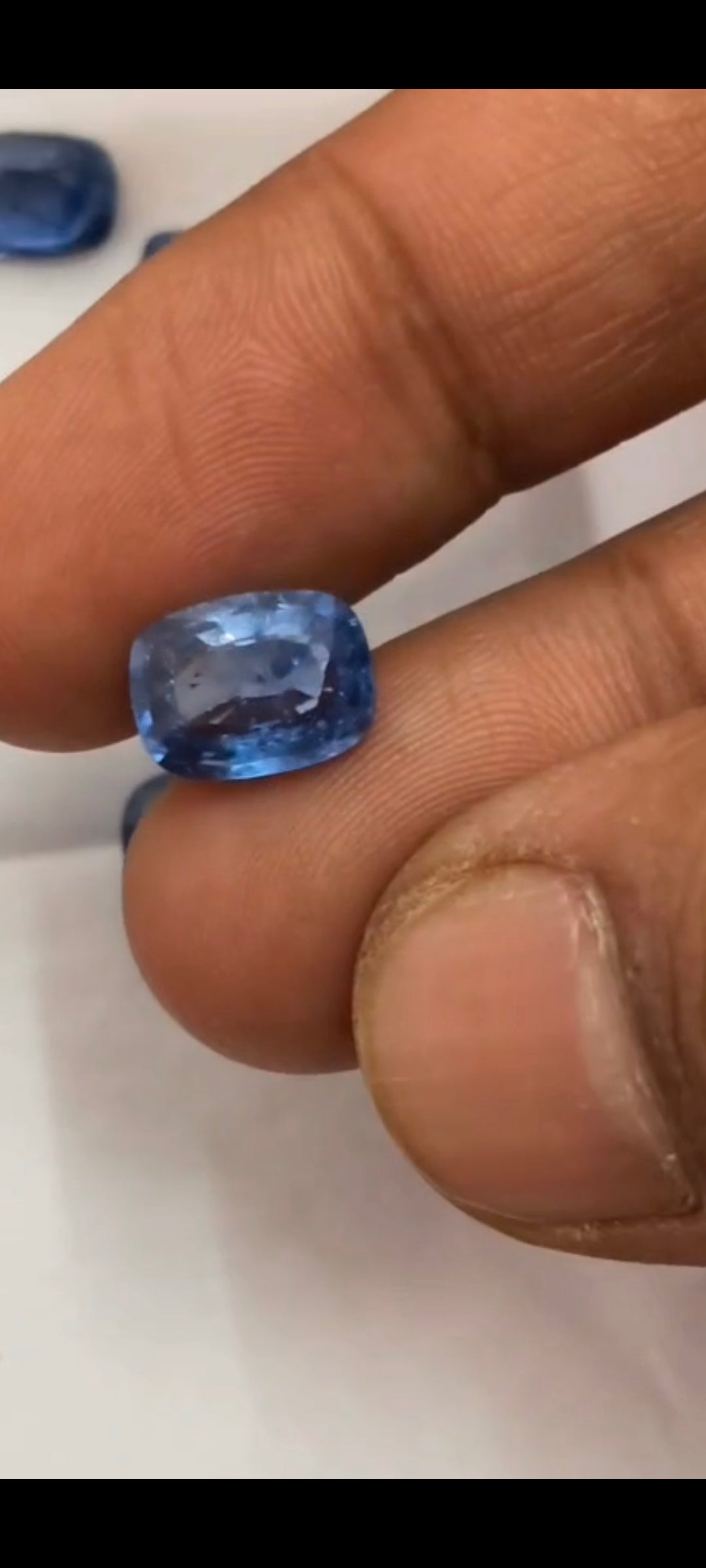 Original Blue Sapphire Neelam Stone | Certified Saturn Shani Gemstone | 3-8 Carat Sun point jewellers