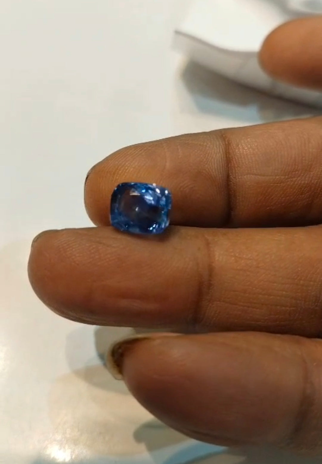 Original Blue Sapphire Neelam Stone | Certified Saturn Shani Gemstone | 3-8 Carat Sun point jewellers