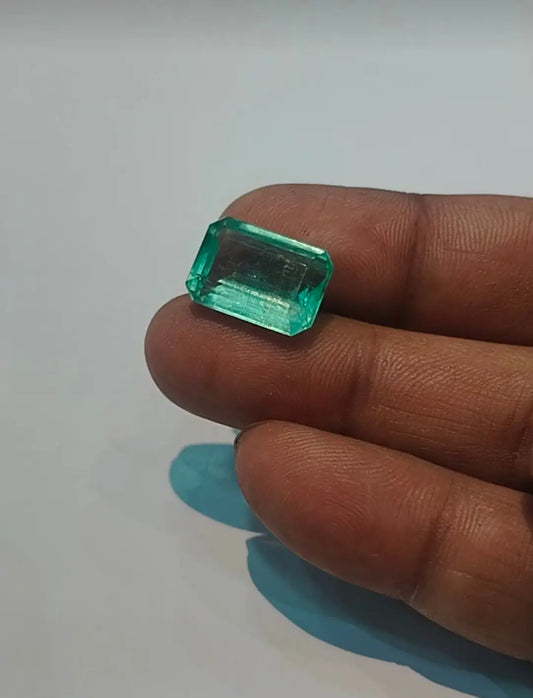Original Emerald Stone / Panna Ratna - Colombian Zambian Certified | 3-10 Carat Sun point jewellers
