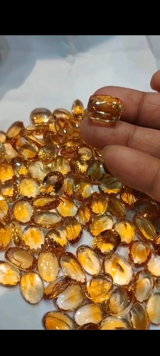 Original Citrine Stone - Natural Sunela ratan.Loose Gemstone -| Sun Point Jewellers Since 1980 Sun point jewellers