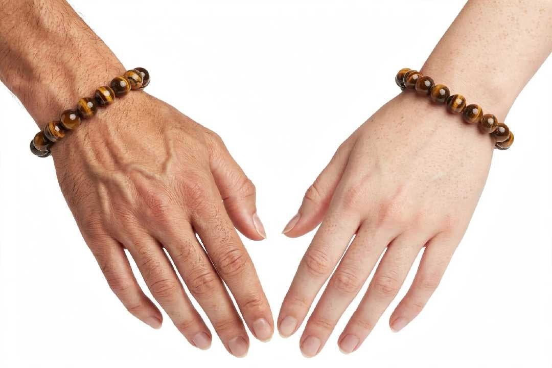 Original Tiger Eye Bracelet 8mm - 100% Natural & Lab Certified | Sun Point Jewellers Sun point jewellers